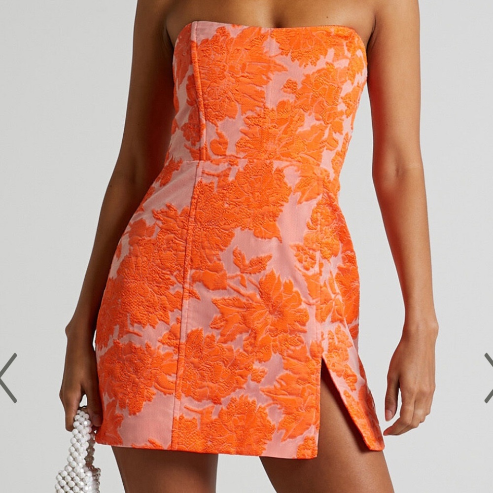 Showpo strapless dress